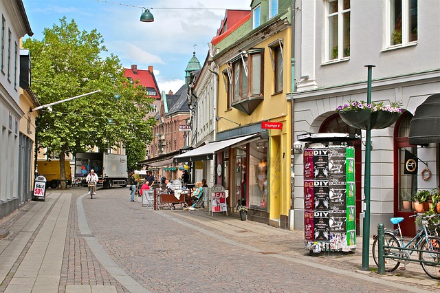 Malmö utcakép