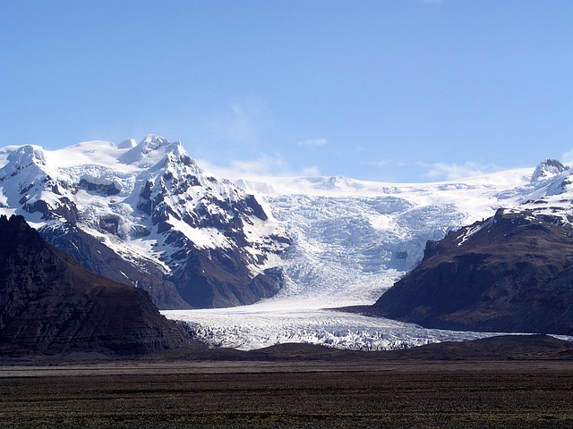 A Skaftafellsjökull gleccser