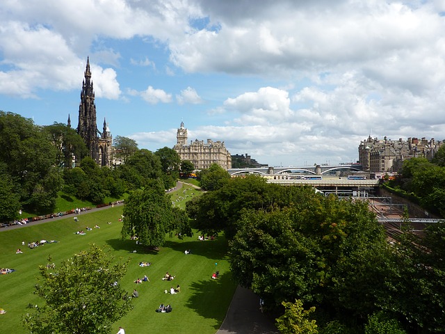 Edinburgh hatalmas botanikus kertje