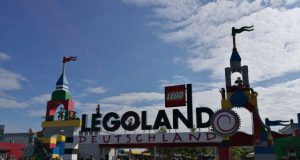 A Legoland Németország bejárata