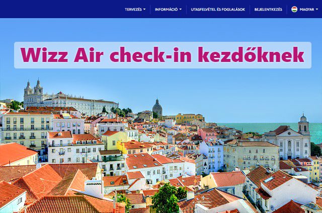 Wizz Air check in kezdőknek