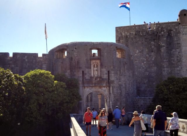 Városkapu Dubrovnikban