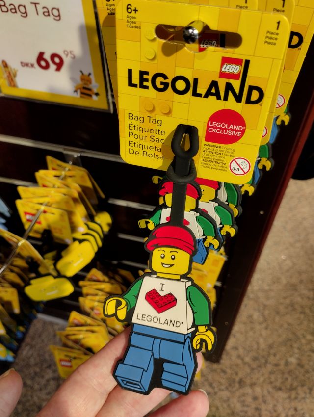 Lego kulcstartó