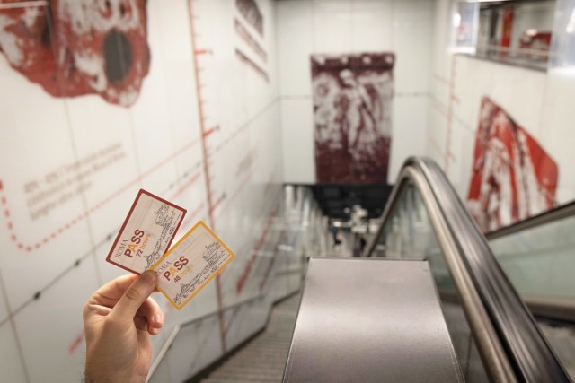 Roma Pass jegyek a metróban
