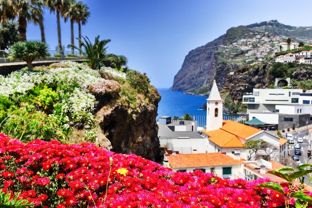 Madeira virágos hegyoldala